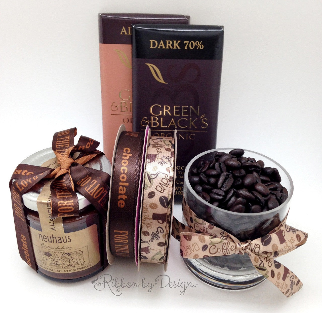 Nothing goes better with coffee than chocolate! We have both in our collection!
