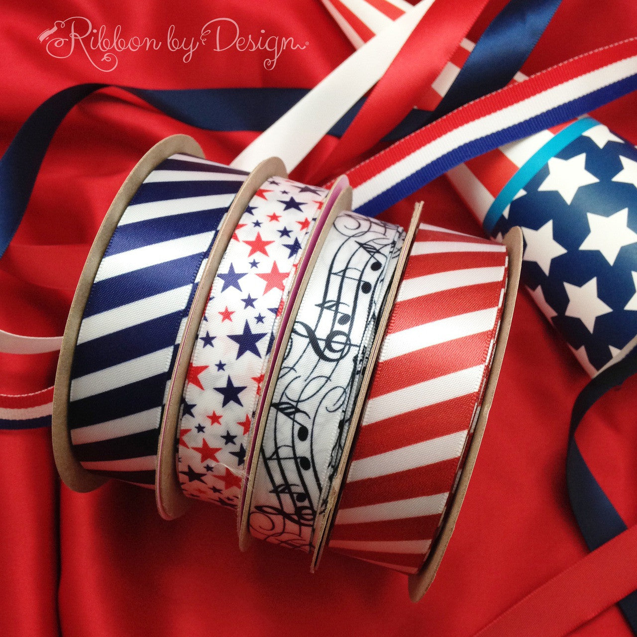 Our red and white stars pair beautifully with the stripes and musical notes to make the perfect patriotic party or 4th of July celebration!