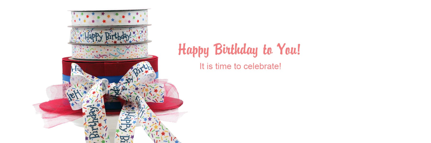 Birthday Ribbon | Gift and Birthday Party Ribbon