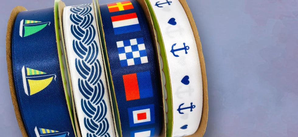 Nautical Ribbon | Coastal, Boat, and Beach Ribbon