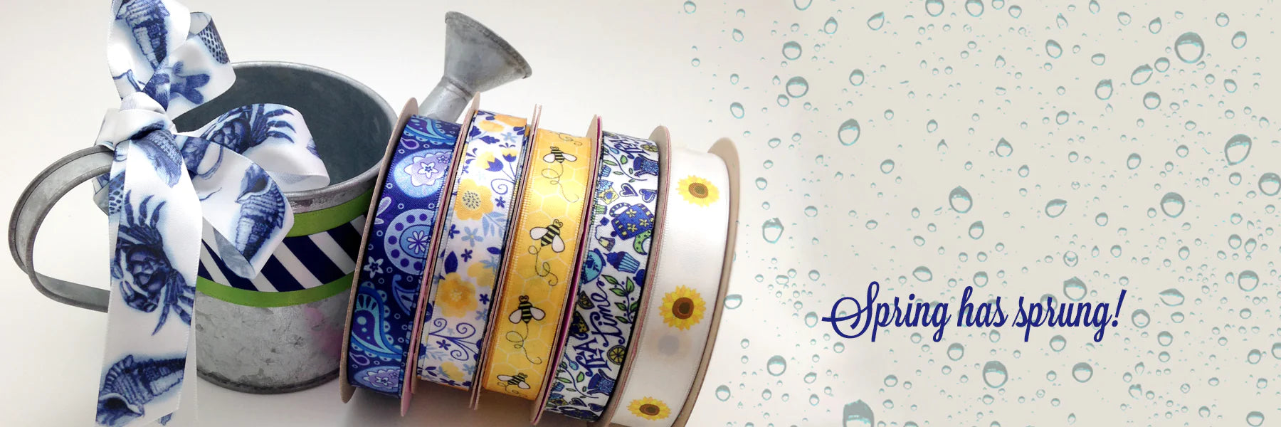 Spring Ribbon | Seasonal Ribbon for Spring Events & Holidays