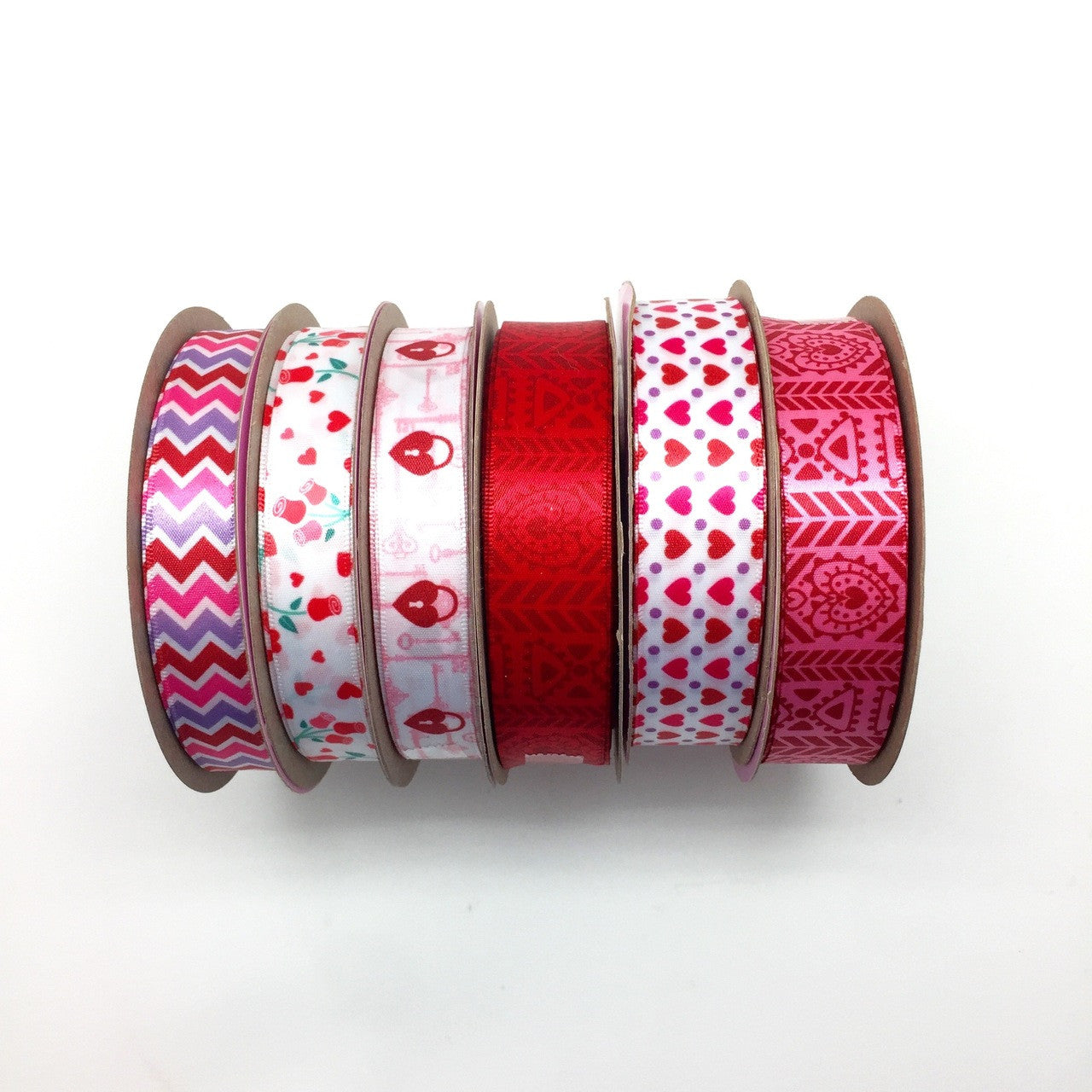 Our 2019 Valentine collection includes Hearts and Dots! Be sure to have several of these beautiful ribbons to mix and match to enhance all your  Valentine gifts, favors, party decor and DIY projects!