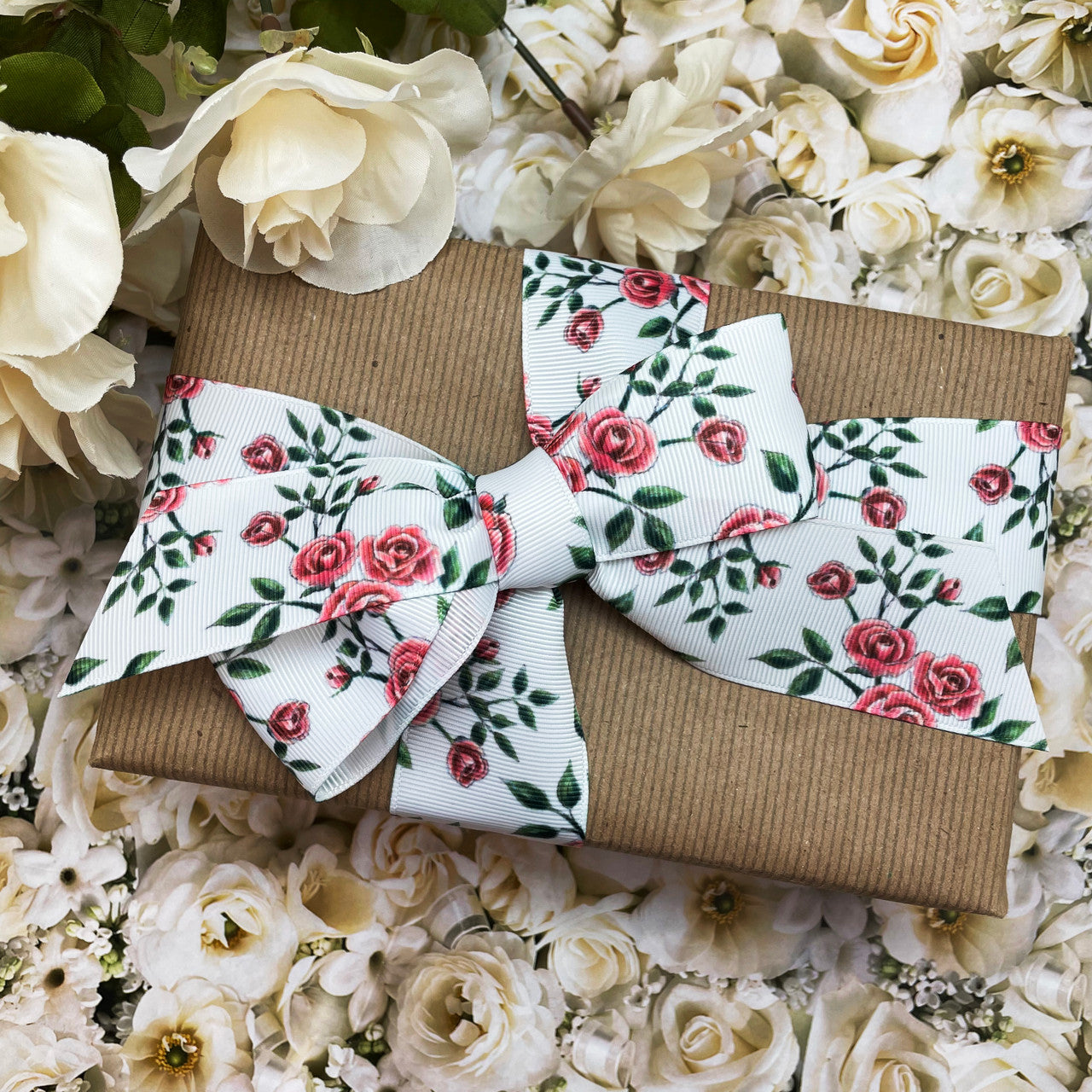 This beautiful ribbon ties the perfect bow for a Mother's Day or wedding gift!