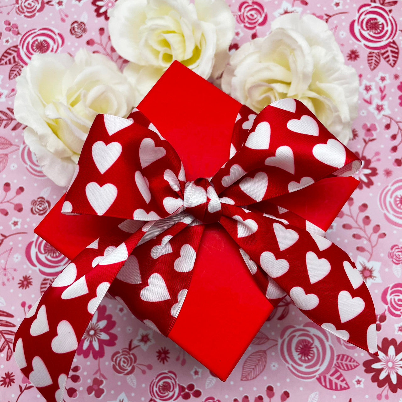 Be sure to tie your Valentine gifts with a pretty bow!!