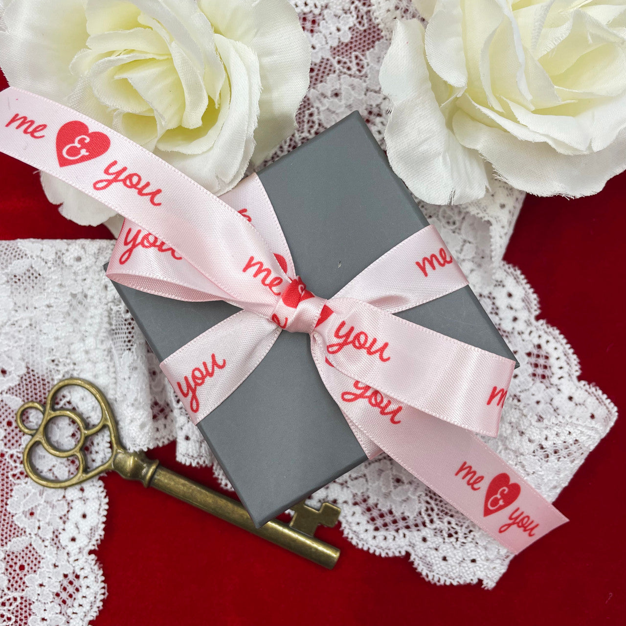 Tie a small gift with this sweet ribbon to make a big impact statement! 