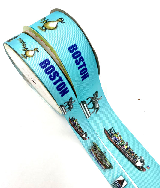 City Skyline Ribbon | Travel Ribbon | Ribbon by Design