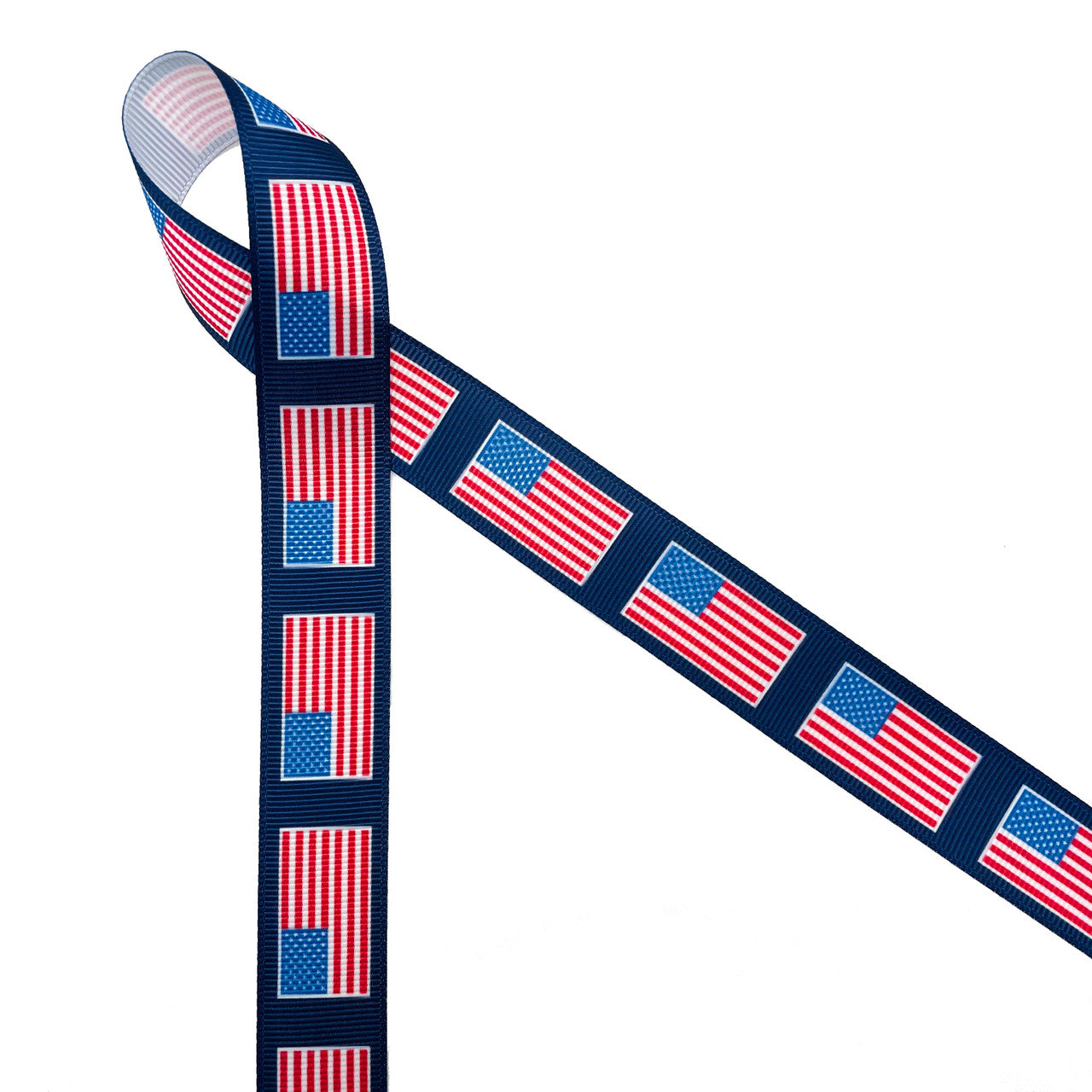 Flage Ribon American Flag Ribbon Clipart