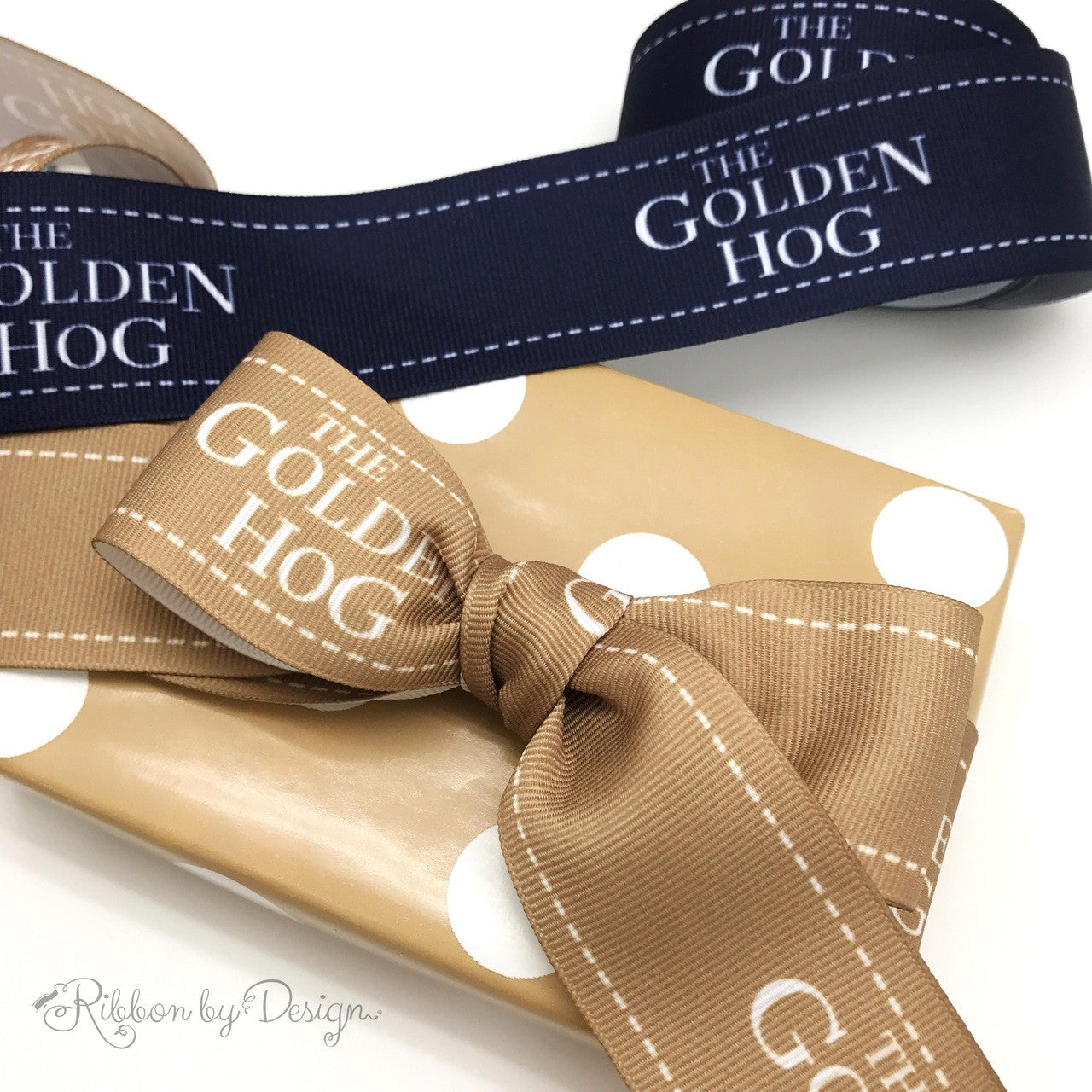 Pre printed outlet ribbon