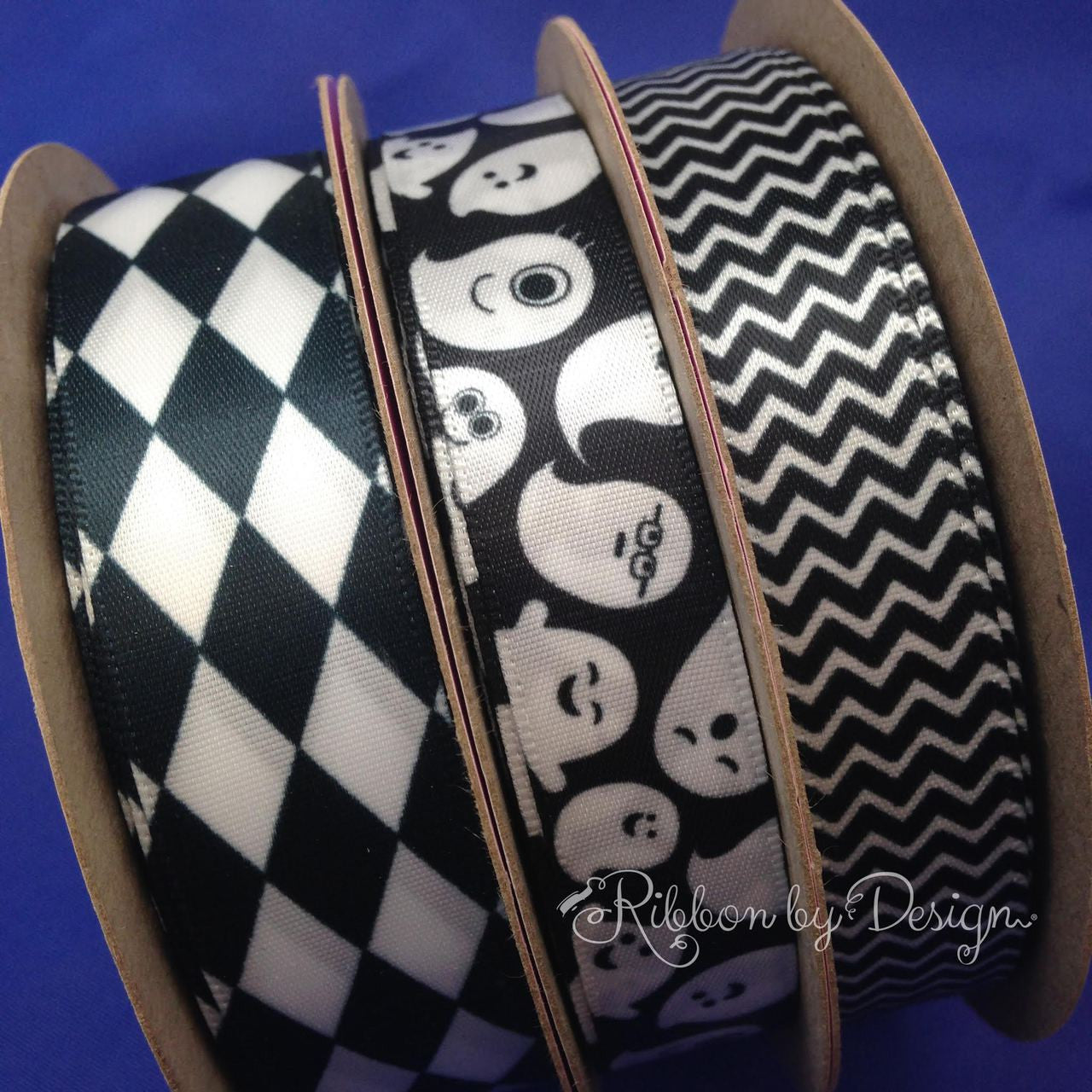 Combined with our black and white chevron and harlequin we have a fun trio!