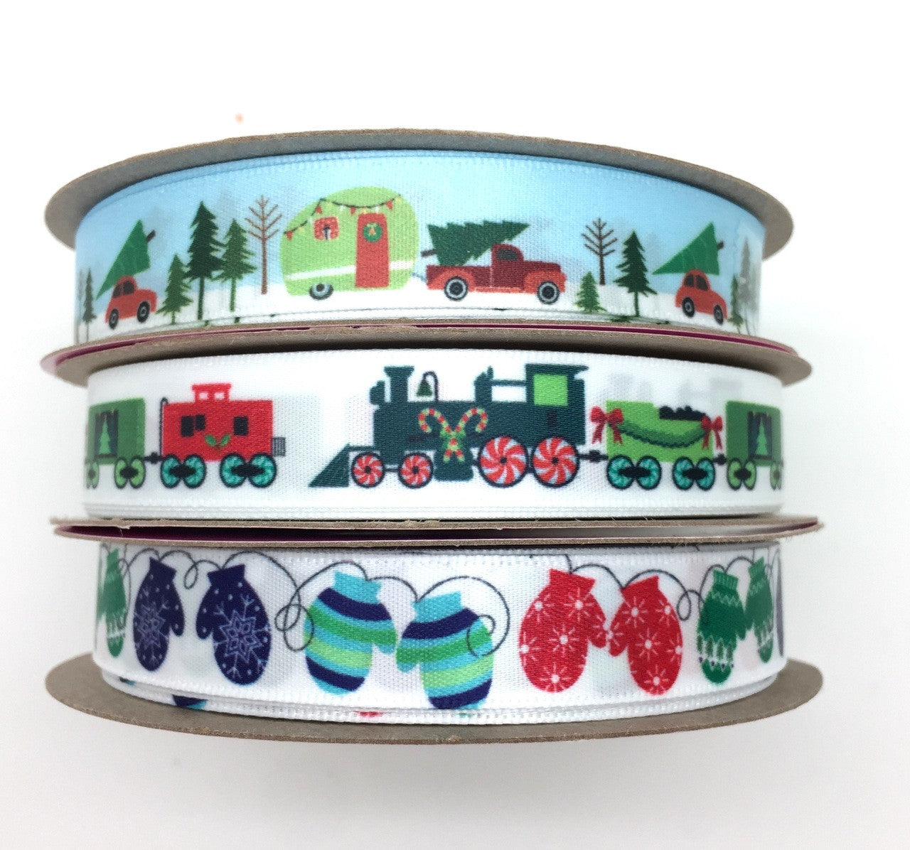 Mixing and matching our fun Winter designs makes for beautifully coordinated gifts beneath the tree!