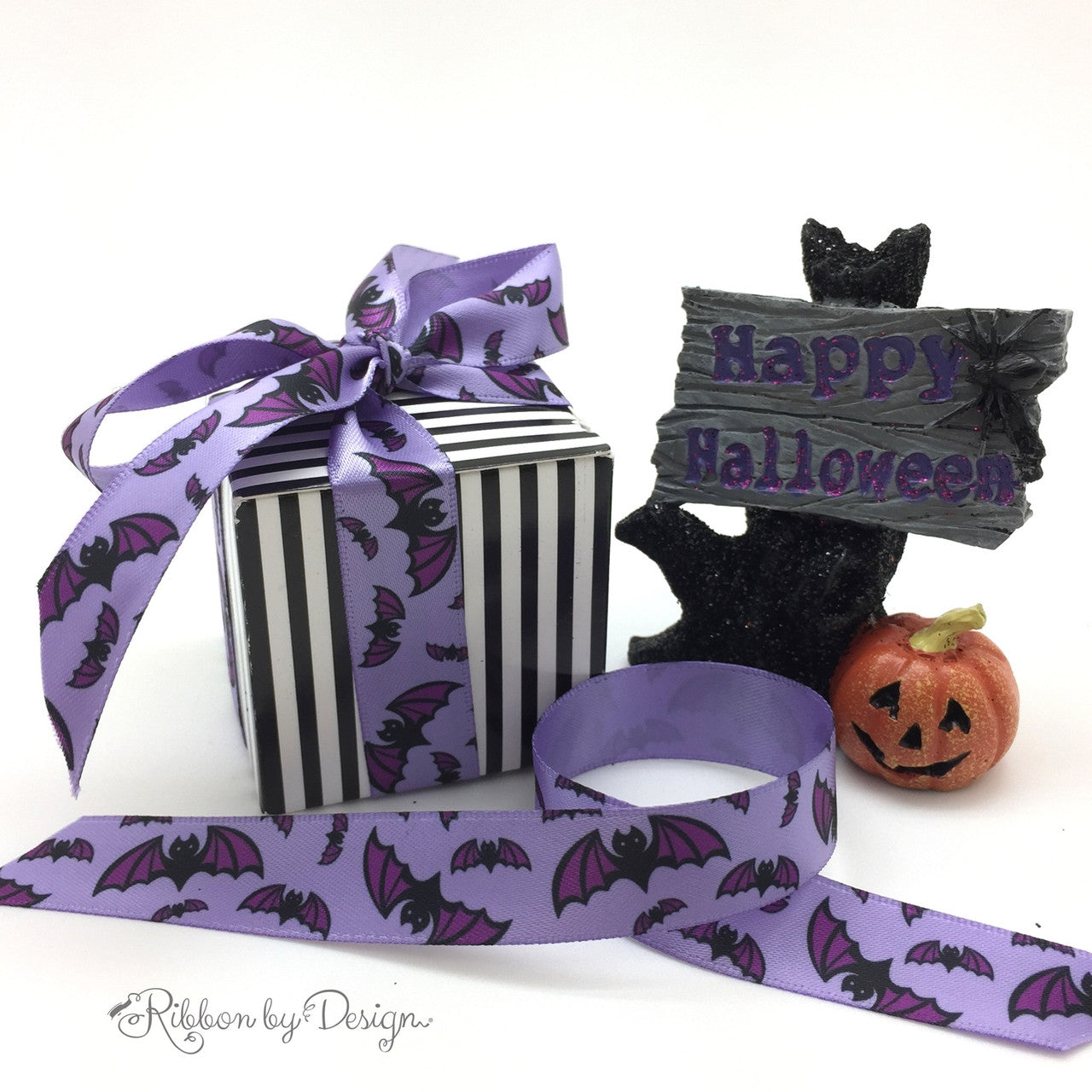 Our purple bats are the perfect topping to Halloween gifts and treats!