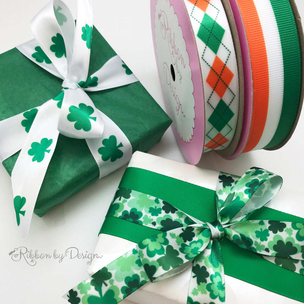 Shamrocks and argyle make the perfect pair for a St. Patrick's Day celebration.