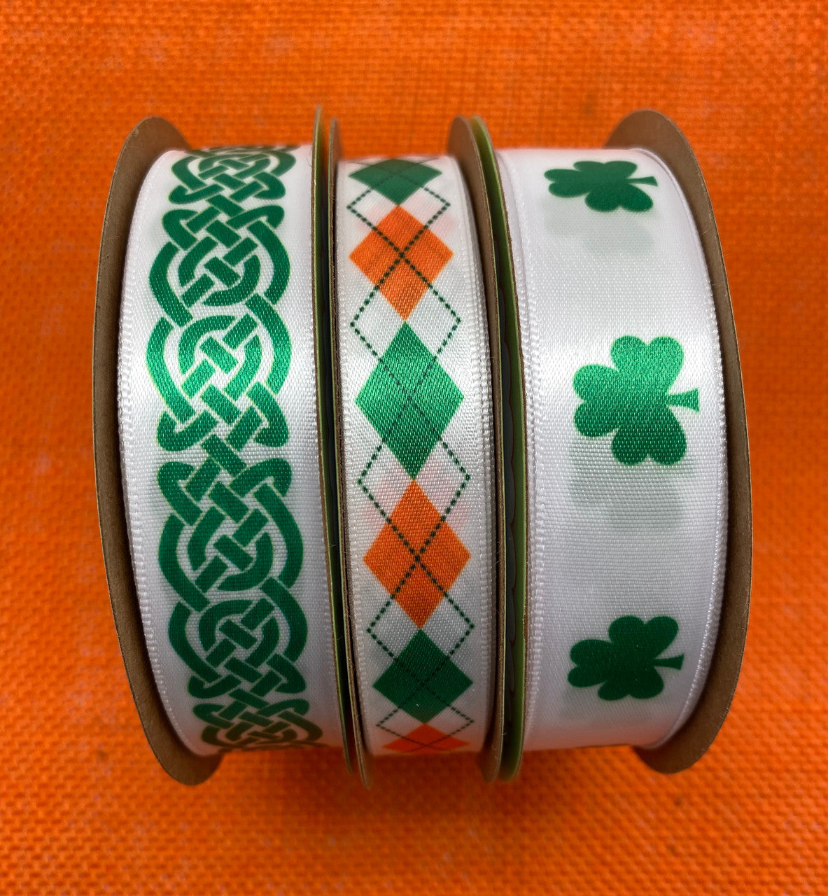 Combining our St. Patrick's themed ribbons will make for a colorful and fun St. Patrick's celebration!