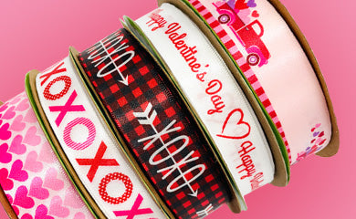 110yd Valentines Ribbon, Valentines Day Decor, Valentine Ribbon