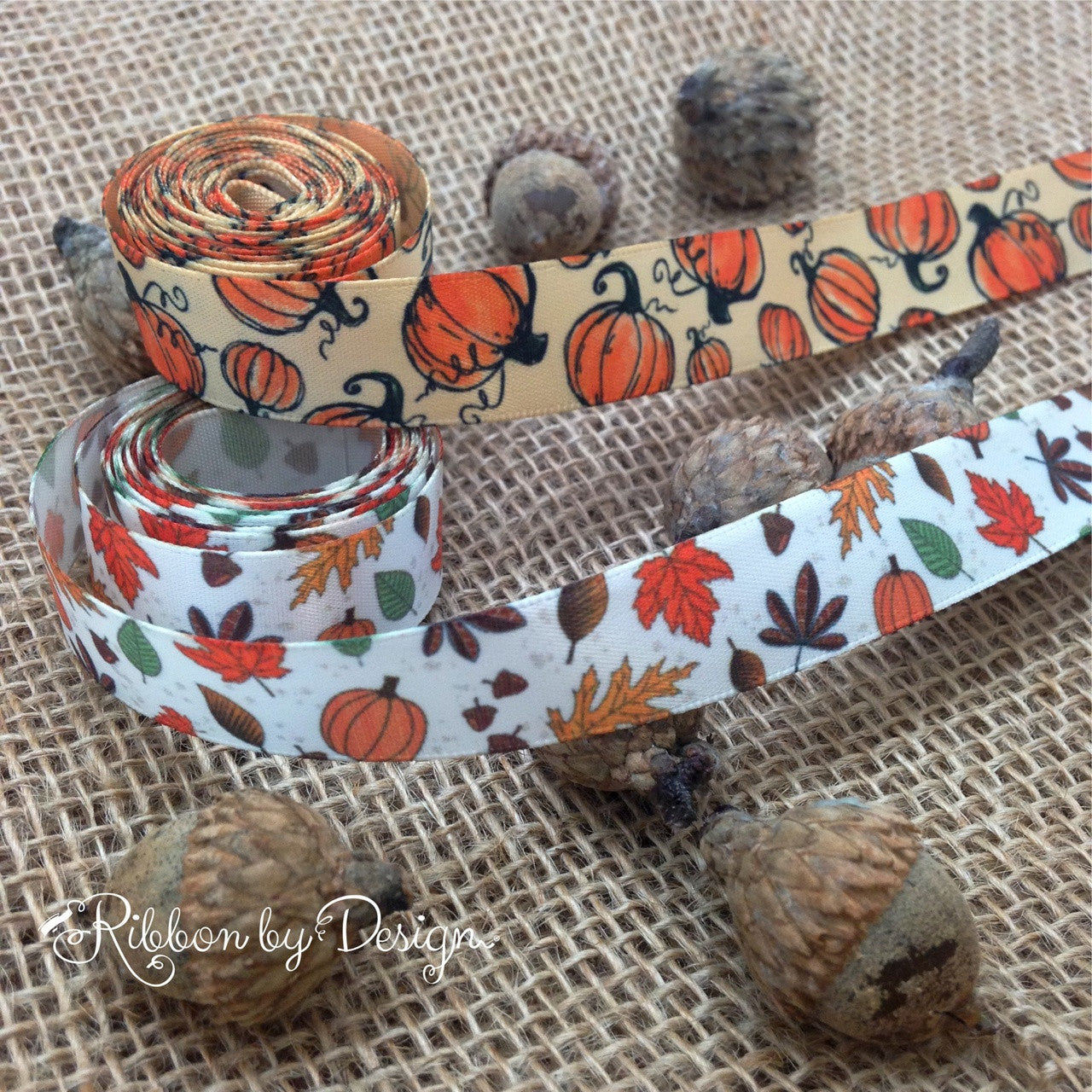 Mix and match our Fall pumpkins with Fall leaves for a beautiful Fall gift wrap, party favor or crafting!