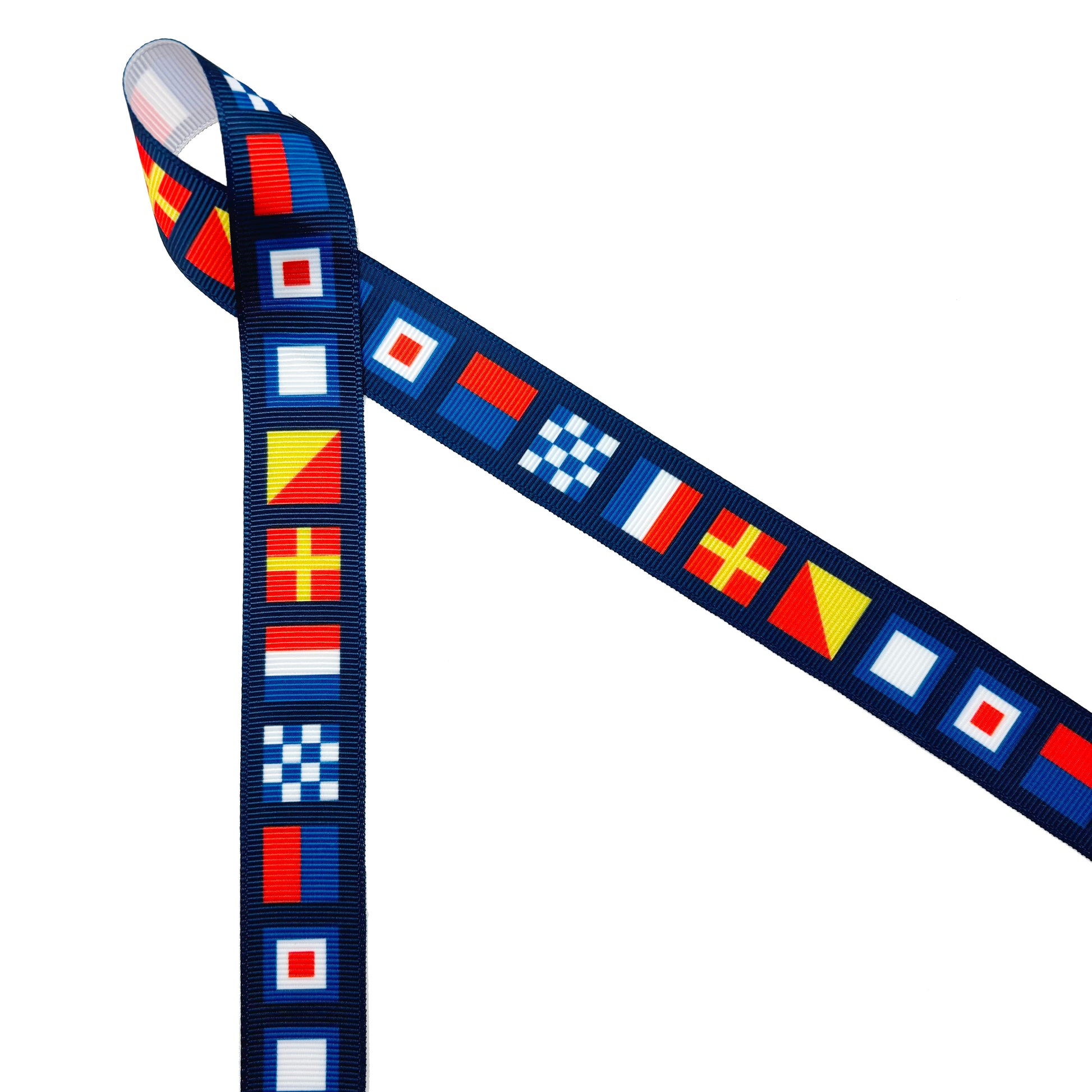 Nautical Flag Ribbon | Nautical Bunding 7/8
