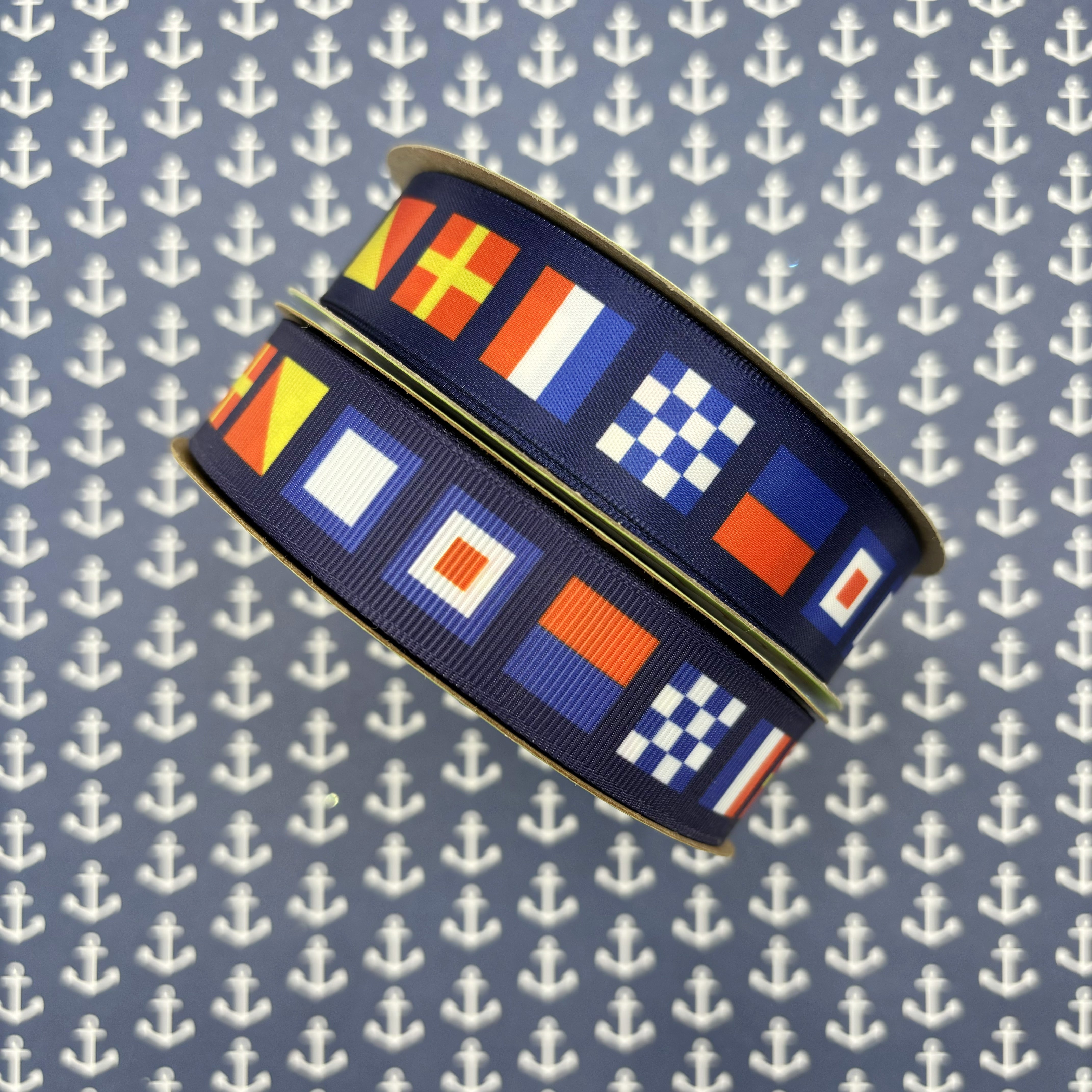 Nautical Flag Ribbon | Nautical Bunding 7/8