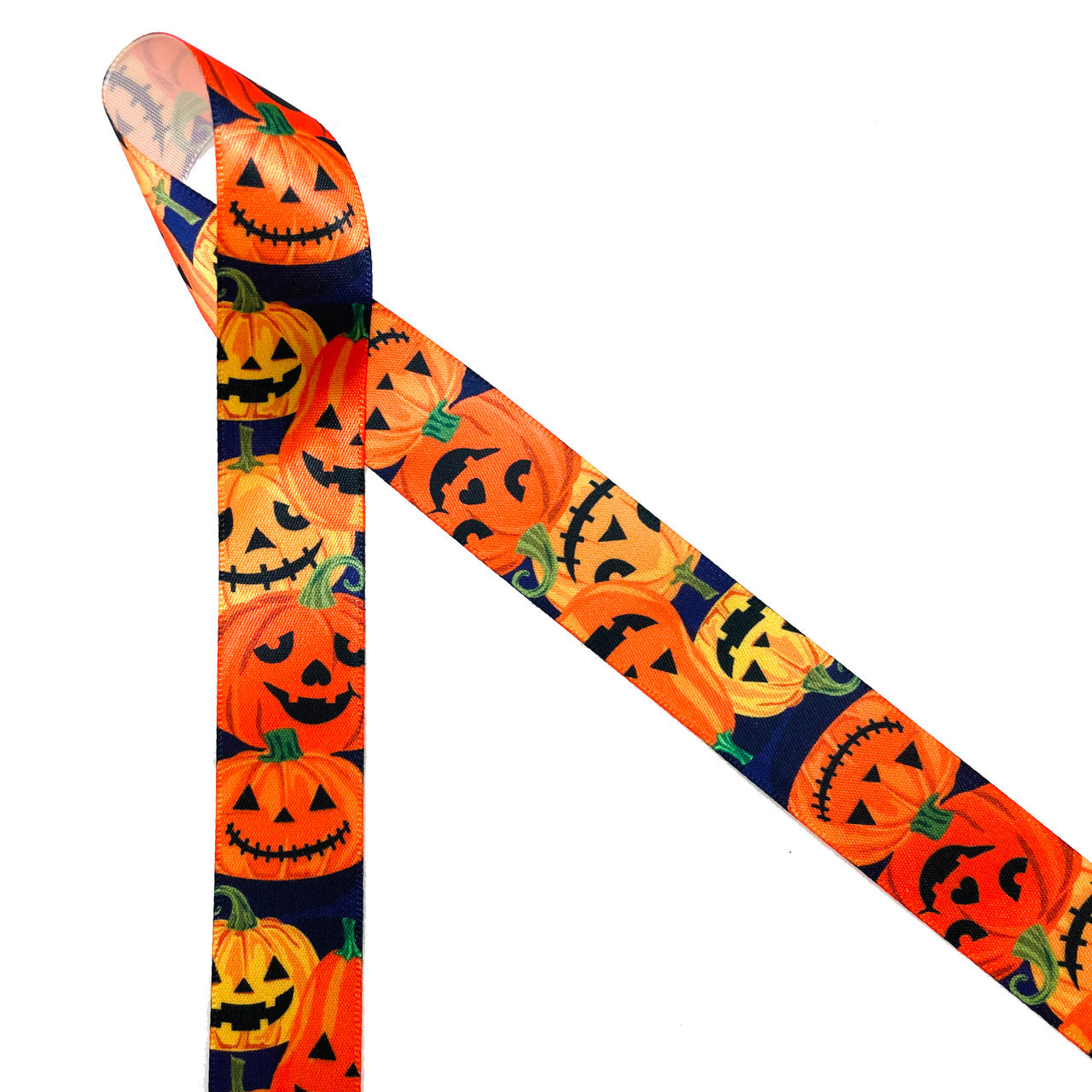 Jack O' Lanterns with fun sunny smiles will make all your Halloween decorations and favors truly stand out!