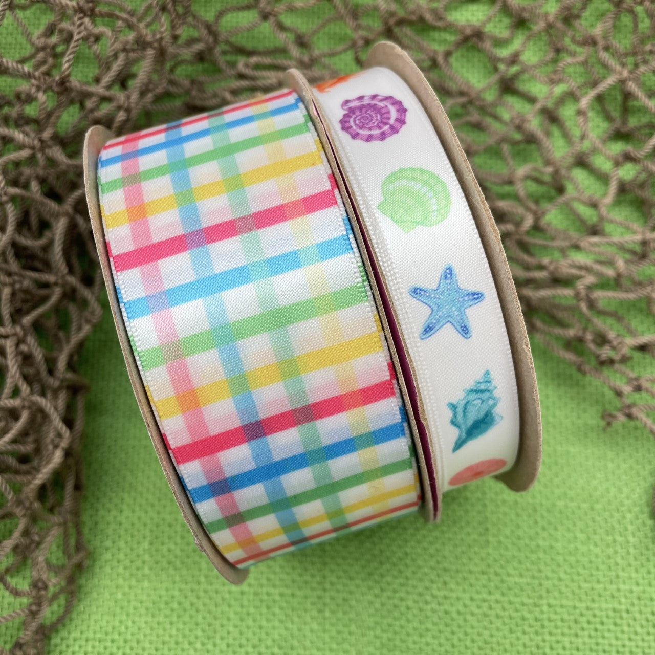 Mix and match our shells with this pretty Spring plaid for a fun party look!
