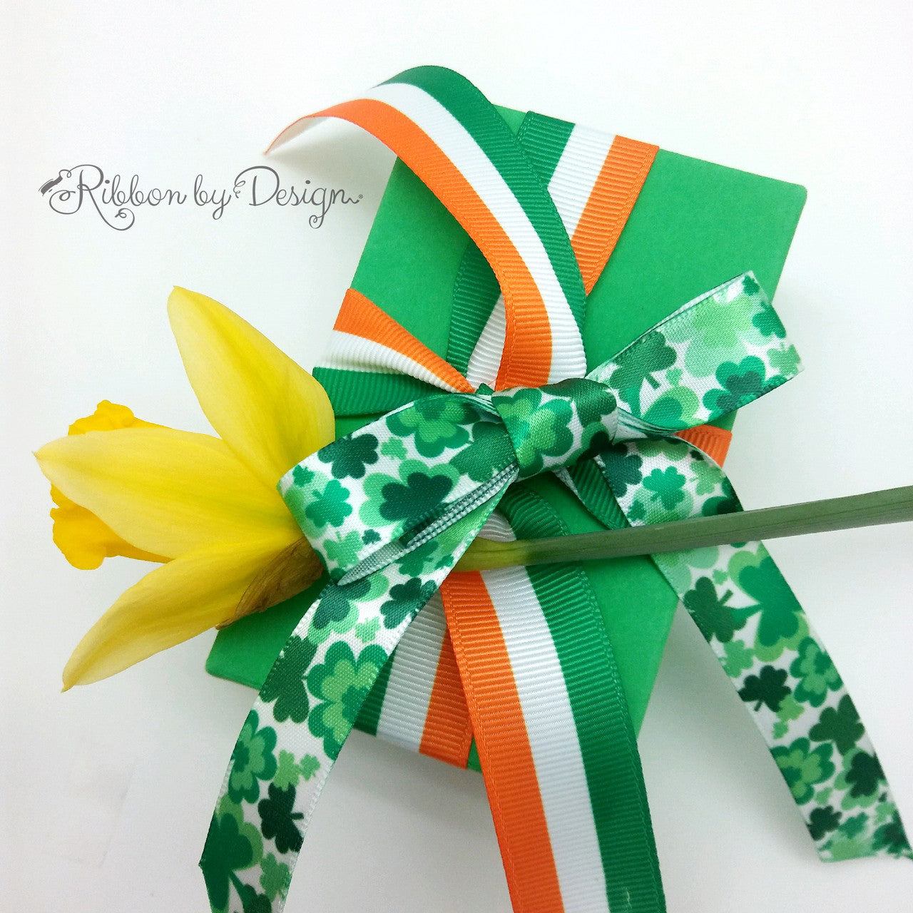 St. Patrick’s Day Ribbon Shamrock Ribbon