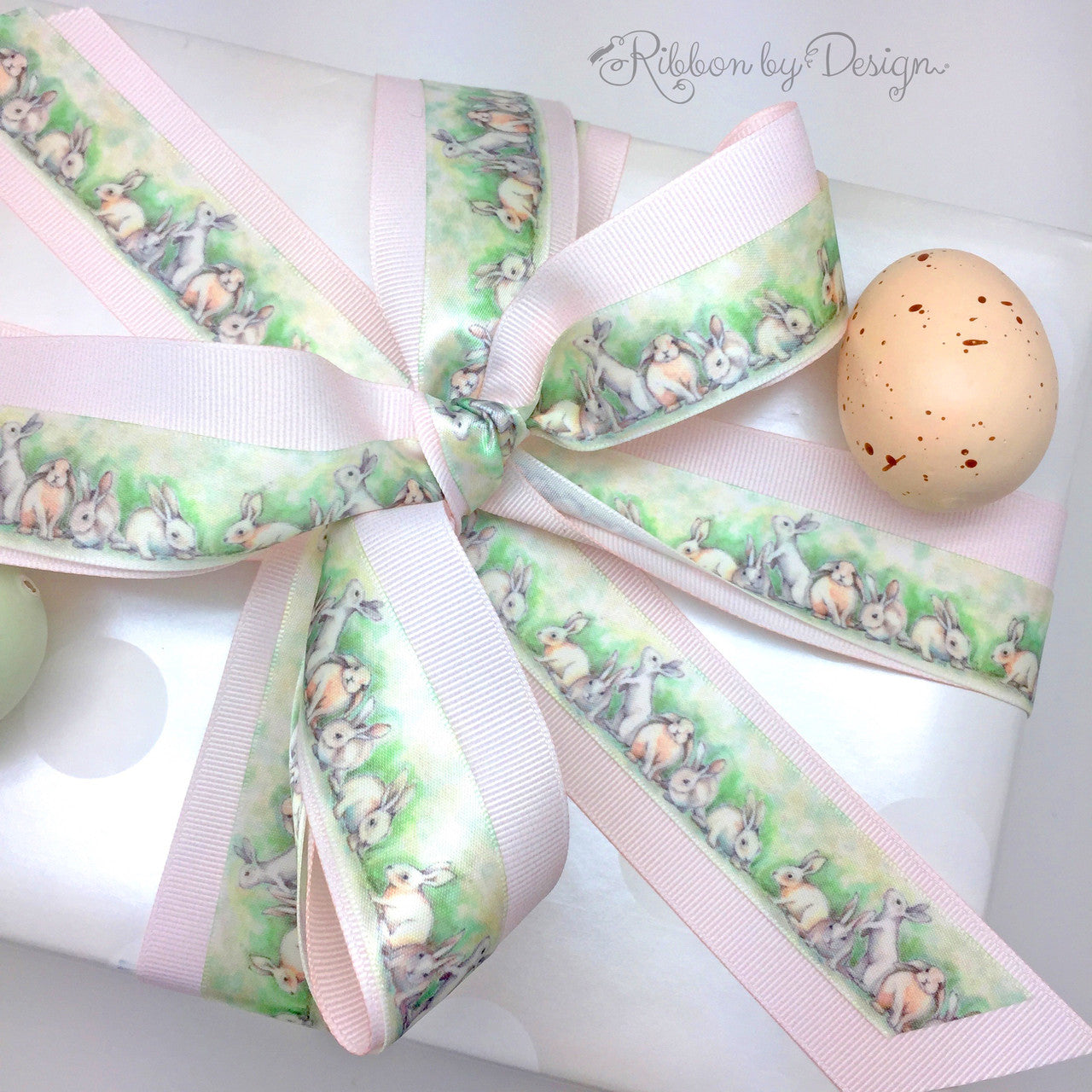 Our beautiful watercolor bunnies make the best presentation of an Easter gift! So soft and sweet!