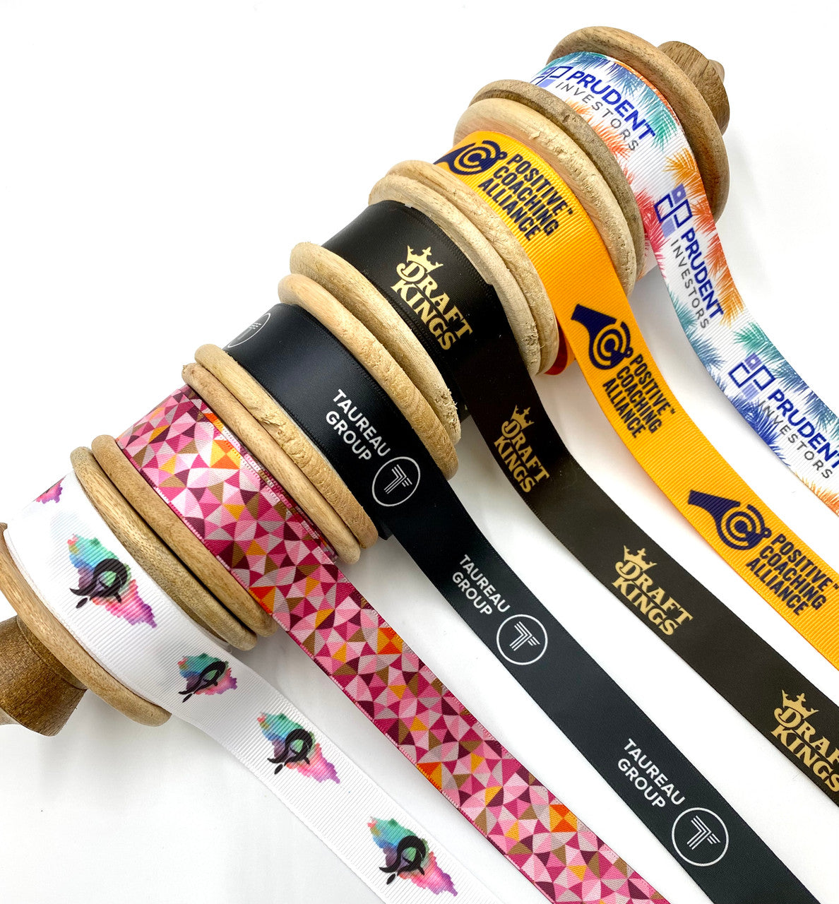 Custom-Printed Ribbon | 90-Yard Spools | Ribbon by Design